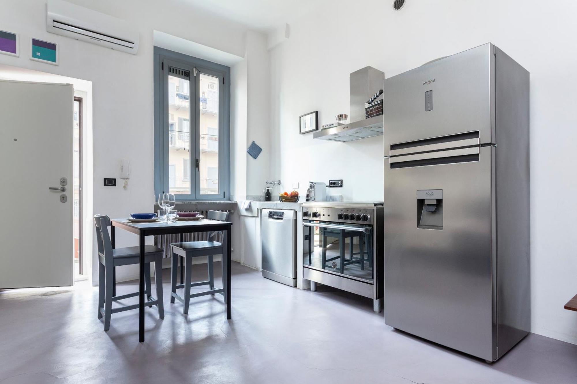 Stylish Industrial Flat Daire Milano Dış mekan fotoğraf