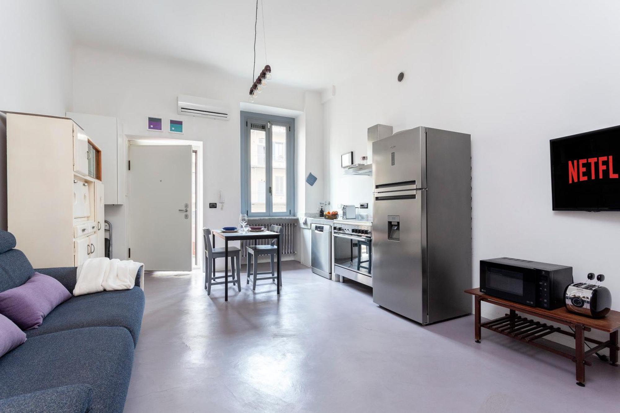 Stylish Industrial Flat Daire Milano Dış mekan fotoğraf