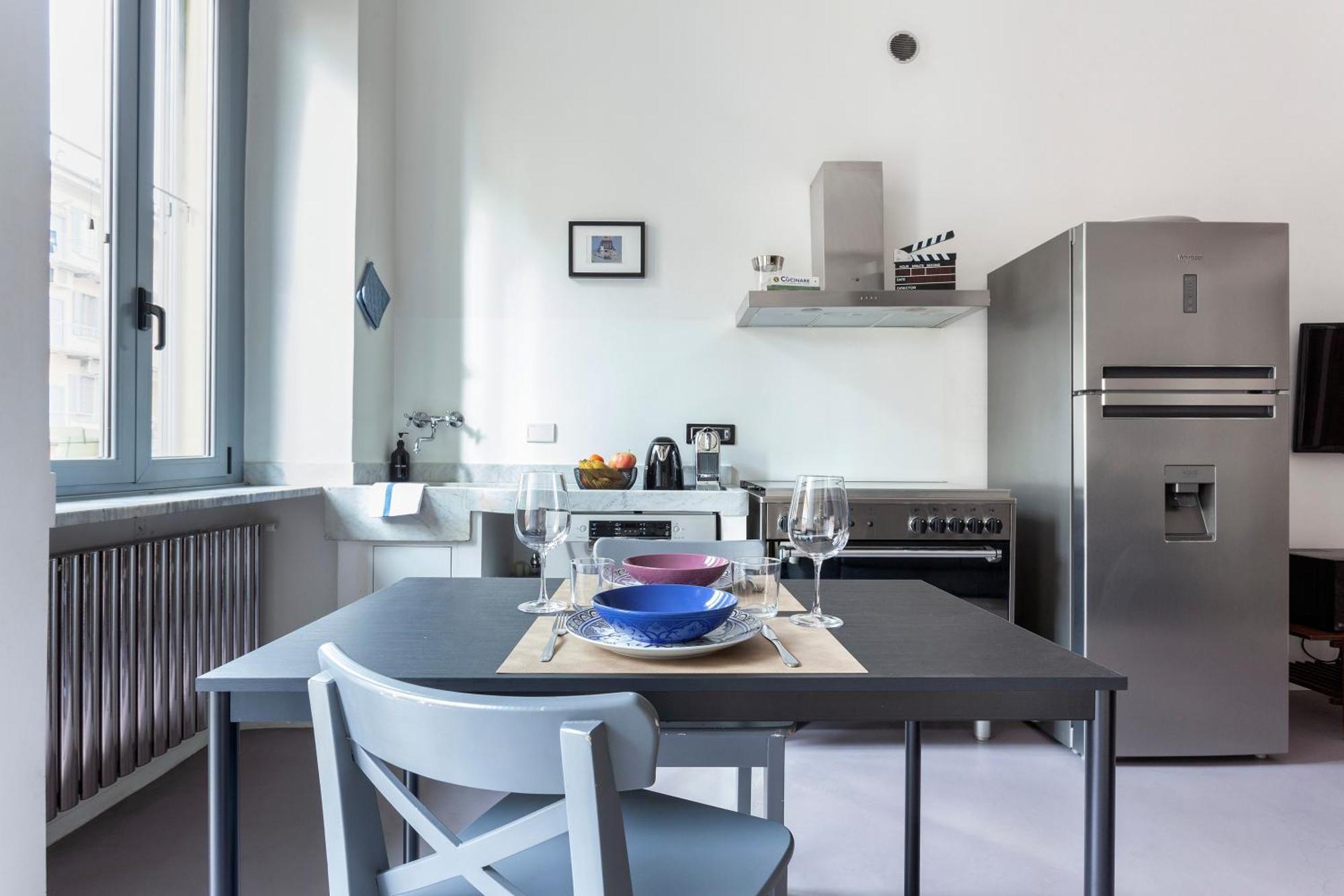 Stylish Industrial Flat Daire Milano Dış mekan fotoğraf